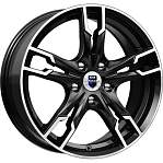 R17 5x105 7J ET40 56,6 K&K Солар (КС875) алмаз черный SK