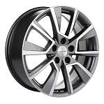 R18 5x114,3 7J ET50 D54,1 Khomen KHW1802 (Geely Coolray) Gray-FP