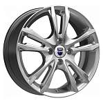 R16 4x100 6J ET37 D60,1 Rapid Samara-оригинал (КС866) Сильвер SK