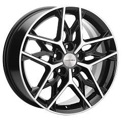 Диск R17 5x110 7J ET40 D67,1 Khomen KHW1709 ( 17 ZV Evolute i-Joy) Black-FP