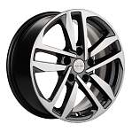 R16 5x114,3 6,5J ET47 D66,1 Khomen KHW1612 (ZV_16 Fluence/Juke) Gray-FP