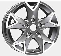 Диск R16 5x120 6,5J ET38 D65,1 Carwel Конго 1615 (Volkswagen Multivan/ Transporter) AGR