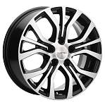 R16 5x108 6,5J ET45 D60,1 Khomen KHW1608 (ZV 16_Tiggo 3) Black-FP