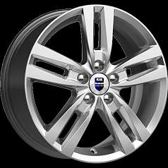 Диск R16 5x114,3 6,5J ET50 D66,1 К&К Rassvet (КС868) Сильвер SK