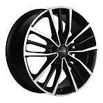 R18 5x114,3 7J ET45 D60,1 Khomen KHW1812 (Geely Atlas/Changan CS55) Black-FP