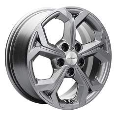 Диск R16 5x108 6,5J ET50 D63,35 Khomen KHW1606 (ZV 16_Focus) Gray