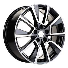 Диск R18 5x114,3 7J ET45 D60,1 Khomen KHW1802 (Grand Vitara/X70/Changan CS75 FL) Black-FP