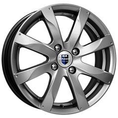 Диск R14 4x100 5,5J ET45 D56,1 Rapid Джемини-оригRapid (KC480) Дарк платинум 
