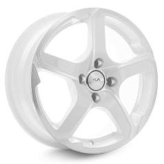 Диск R15 4x98 6J ET38 D58,6 Скад Аллигатор алмаз-белый