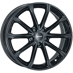 Диск R17 5x112 7J ET45 D57,1 MAK DaVinci Gloss Black