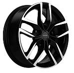 R17 5x114,3 6,5J ET37 D66,5 Khomen KHW1708 (ZV 17_Haval Jolion) Black-FP