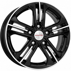 Диск R15 5x114,3 6J ET50 67,1 K&K Trinity-оригинал (КС615) алмаз черный 