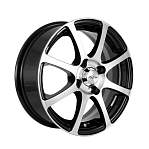 R14 4x100 5,5J ET45 D67,1 X'trike X-114М BK/FP 