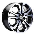 R17 5x114,3 6,5J ET37 D66,5 Khomen KHW1711 (ZV 17_Haval Jolion) Black-FP