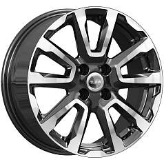 Диск R16 4x100 6,5J ET43 D60,1 iFree КС1026 (Vesta Cross) алмаз чёрный