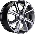 R15 4x100 6J ET36 D58,6 Khomen KHW1501 (Lada Granta) Gray-FP