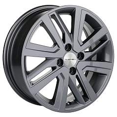 Диск R16 4x100 6J ET46 D54,1 Khomen KHW1609 (16_Rio II/Solaris II) Gray
