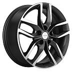 R17 5x114,3 6,5J ET45 D54,1 Khomen KHW1708 (Geely Coolray) Gray-FP