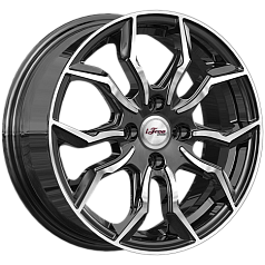 Диск R15 4x98 6J ET33 D58,5 iFree Бохо (КС1037-00) Блэк Джек