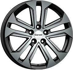 Диск R18 5x108 7J ET33 D60,1 Carwel Витус 244 (Omoda C5) BK