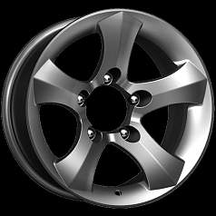 Диск R16 5x139,7 8J ET-10 D110,1 K&K КС662 Айсберг дарк платинум