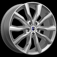 Диск R18 5x108 7,5J ET45 67,1 K&K Портер (КС906) дарк платинум 