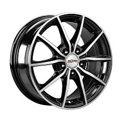 Диск R15 5x114,3 6,5J ET45 67,1 X'trike X-111М BK/FP
