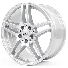 Диск R16 5x112 6,5J ET38 D66,5 ATS Mizar Polar Silver 