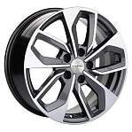 R17 5x112 7J ET46 D66,6 Khomen KHW1703 (ZV 17_A4) Gray-FP