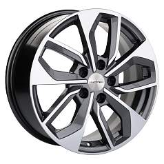 Диск R17 5x112 7J ET46 D66,6 Khomen KHW1703 (ZV 17_A4) Gray-FP