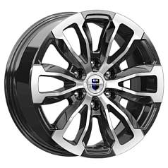 Диск R18 6x139,7 7,5J ET42 D75,1 K&K Меконг (КС959) алмаз чёрный