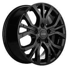 Диск R16 5x110 6,5J ET45 D67,1 Khomen KHW1608 (ZV 16_DFM 580) Black