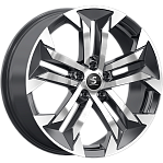 R19 5x114,3 7,5J ET45 D67,1 Скад Premium Series КР015 (19_CX-5) Fury black 