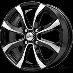 Диск R15 4x108 6J ET30 D65,1 iFree Дайс Блэк-Джек
