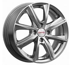 Диск R15 4x100 6J ET40 D60,1 Rapid Арнар-ориг,(КС890) дарк платинум