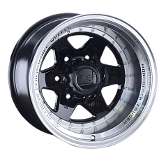 Диск R15 6x139,7 10J ET-44 D106,1 LS Wheels 879 BKL