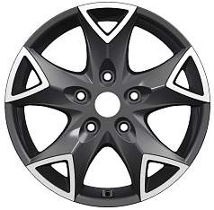 Диск R16 5x114,3 6,5J ET38 D60,1 Carwel Конго 1615 (Toyota Alphard) ABT