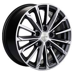 Диск R16 5x112 6,5J ET41 D57,1 Khomen KHW1611 ( 16_ZV Passat) Gray-FP