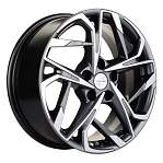 R17 5x114,3 7J ET47 D66,1 Khomen KHW1716 ( 17 ZV Juke) Gray
