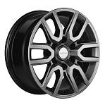R17 6x139,7 8J ET38 D67,1 Khomen KHW1723 (Mitsubishi L200) Gray