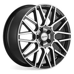 Диск R18 5x108 7,5J ET50 D63,35 X'trike X-133 BK/FP