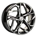 R17 5x110 7J ET40 D67,1 Khomen KHW1716 (ZV 17_Evolute i-Joy) Black-FP