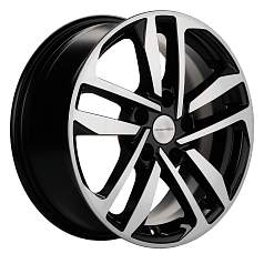 Диск R16 5x115 6,5J ET41 D70,2 Khomen KHW1612 (ZV_16 Astra) Black-FP