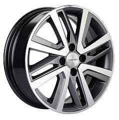 Диск R16 4x100 6J ET48 D54,1 Khomen KHW1609 (16_Rio I/Solaris I) Gray-FP