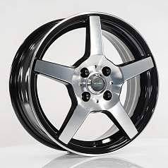 Диск R15 4x100 6J ET46 D54,1 Megami AF-07 BKF