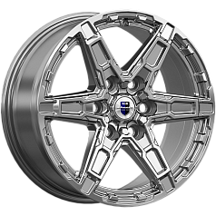 Диск R18 6x139,7 8J ET25 D106,1 K&K Дистрикт (КС1159-02) дарк платинум
