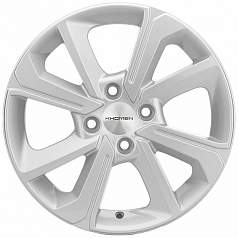 Диск R15 4x100 6J ET37 D60,1 Khomen KHW1501 (Lada X-Ray) F-Silver