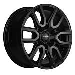 R17 6x139,7 8J ET50 D92,5 Khomen KHW1723 (Hyundai H-1) Black