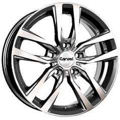 Диск R16 5x112 6J ET48 D57,1 Carwel Негито 214 SB