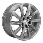 R15 5x105 6J ET39 D56,6 Khomen KHW1507 (Chevrolet Aveo) F-Silver